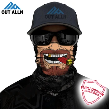 

3D Seamless Bandana Skull Face Mask Camouflage Riding Headband Outdoor Joker Bandanas Military Tube Scarf Quick Dry Neck Gaiter