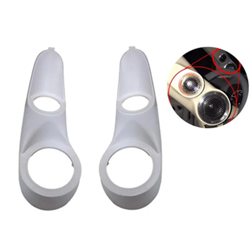 Car Audio Speaker 1 Pair Car Audio A Pillar Modified Gasket Three-way Mold Bracket Treble Tweeter Mid-range Speaker Base Modification