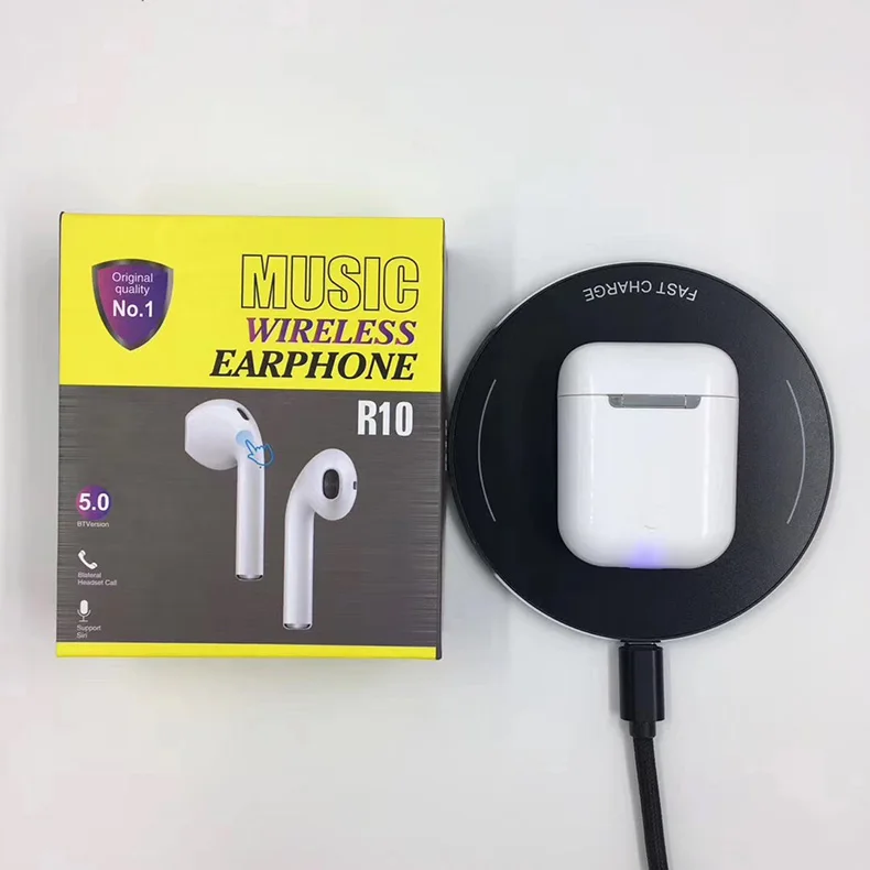 

Newest Tws Pop Up Bluetooth Earphones Wireless Touch Control Earbuds Headset with Wireless Charge Best Sound Quality