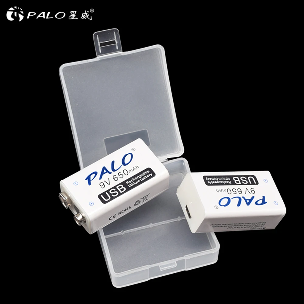 9V650黑底电池盒展示
