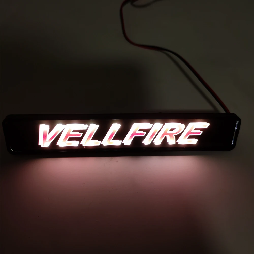 VELLFIRE наклейка на гриль ALPHARD DRL светлая сетевая Эмблема для Toyota решетку
