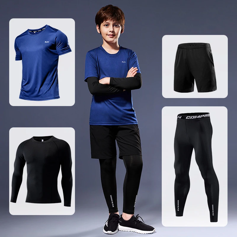 Sports Leggings Under Shorts