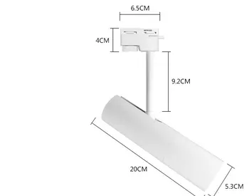 

New Design Lights Luminaria Teto Spot 4pcs/lot 12w Led Cob Down Light White Black Shade Body 3 Years Warranty Time