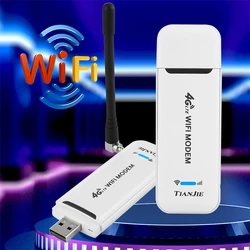 4g roteador wi fi sem fio desbloquear modem 4g cartão sim carro wi fi dongle fdd/tdd sinal hotspot roteadores usb com antena externa