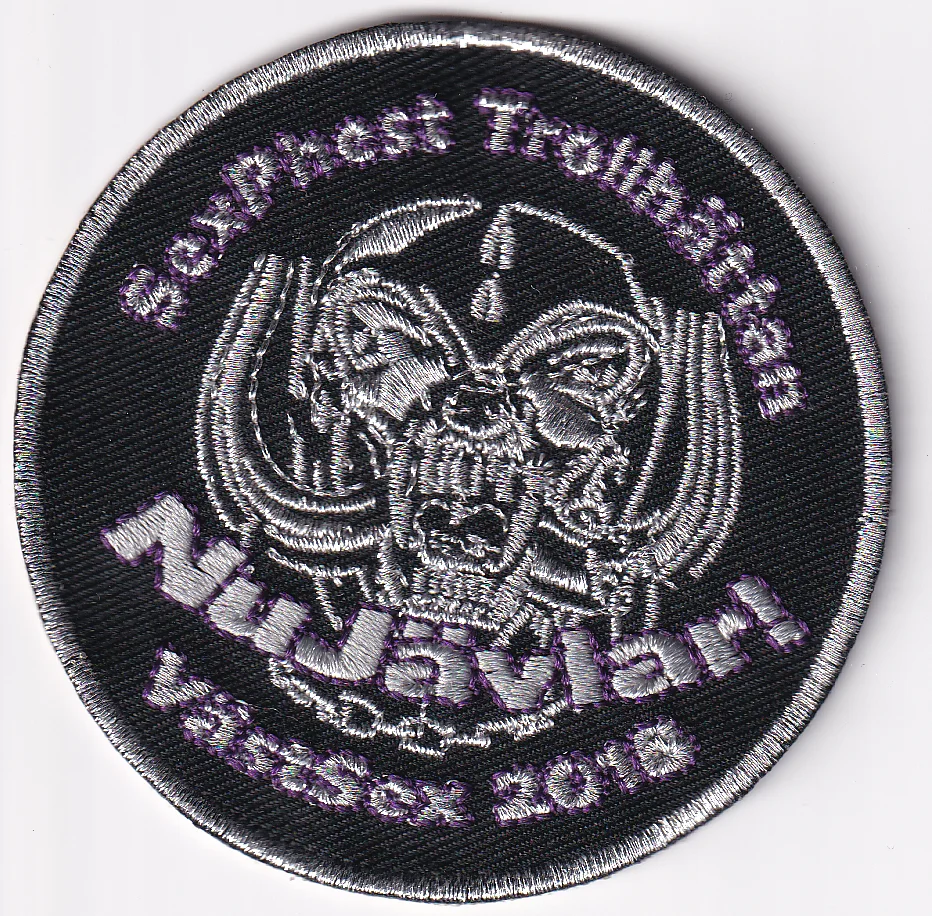 

Embroidery badge patch personalized customization display :nujaviar