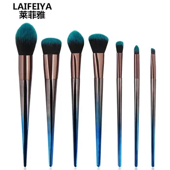 

1L Minimum 10 blue Diamond Handle Cosmetic Brush Beauty Tools Can Private Label Custom Logo If meet Minimum Wholesale Cosmetics