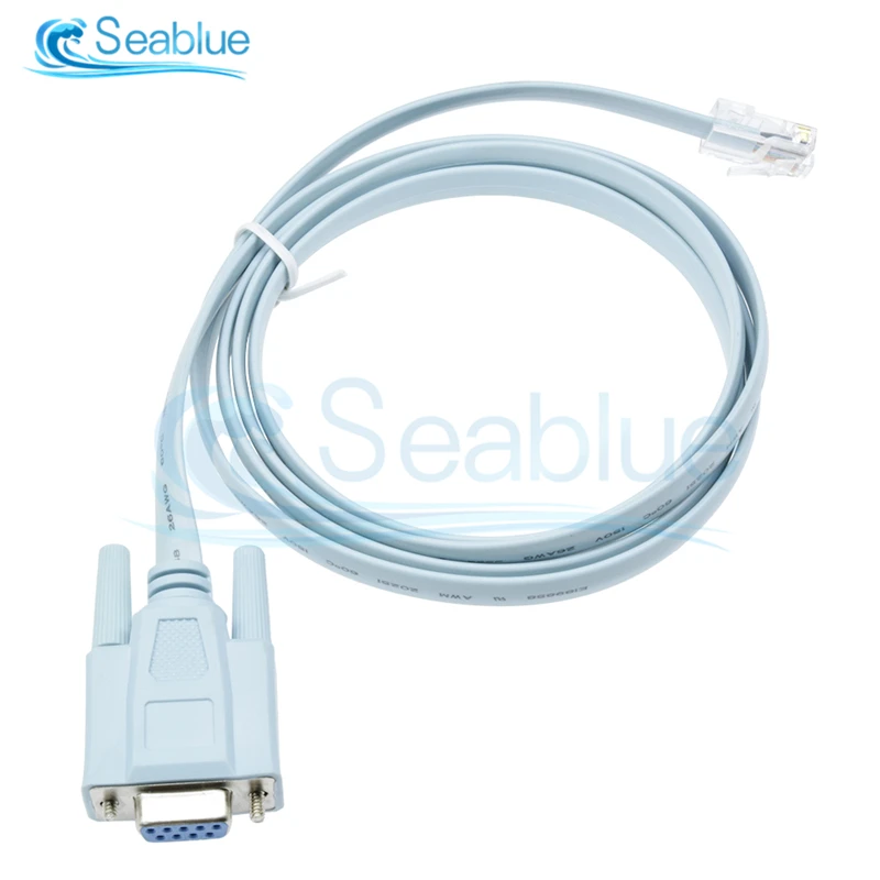 1.5M RJ45 Cat5 To Rs232 DB9 Converter Ethernet Adapter Line For Router Network Stable Performance High Quality | Обустройство дома