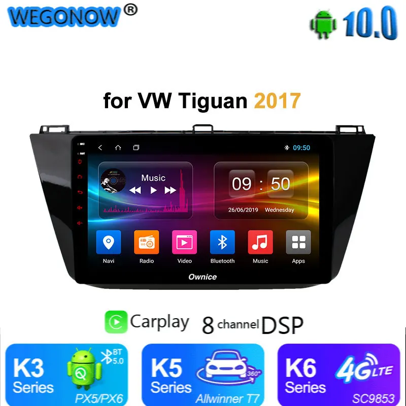 Автомагнитола Ownice automagnitol 2 din DSP android 10 gps навигация автомобильная система 8 ядер