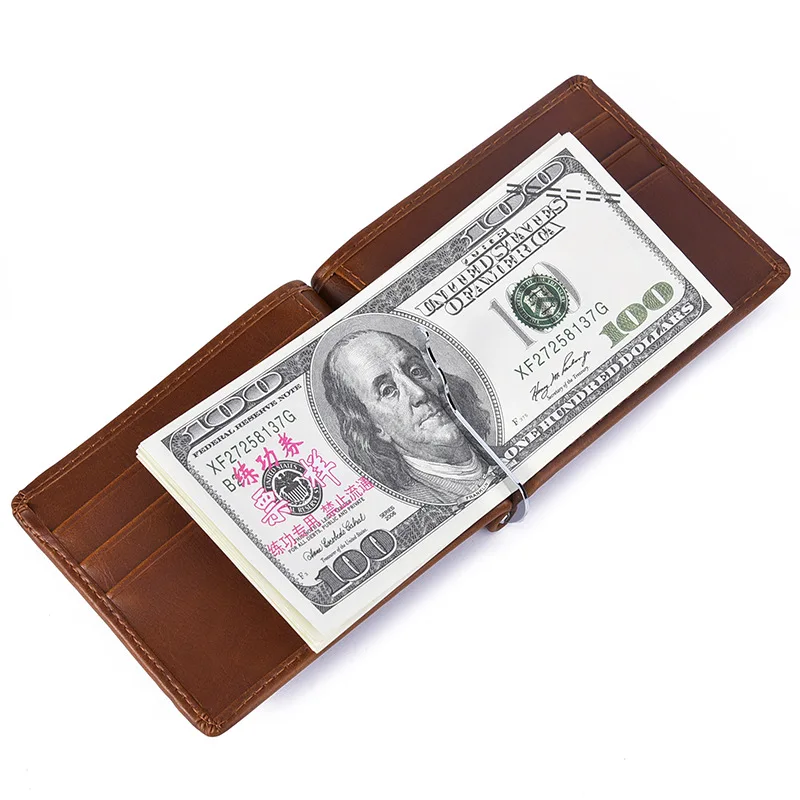

2019 New Style Men Small Wallet Retro Mini American Dollars Wallet Small Card Holder Dollar Handbag