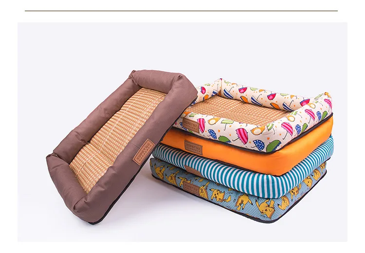 Летняя кроватка для собак дышащая Лежанка для собаки кровати для маленьких собак щенка высокого качества собачьи матрасы-лежанки
