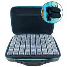 40/54 Square Bottles Diamond Accessories Tools Storage Bag 5D Diamond Embroidery Carry Case Diamond Mosaic Container Storage Box