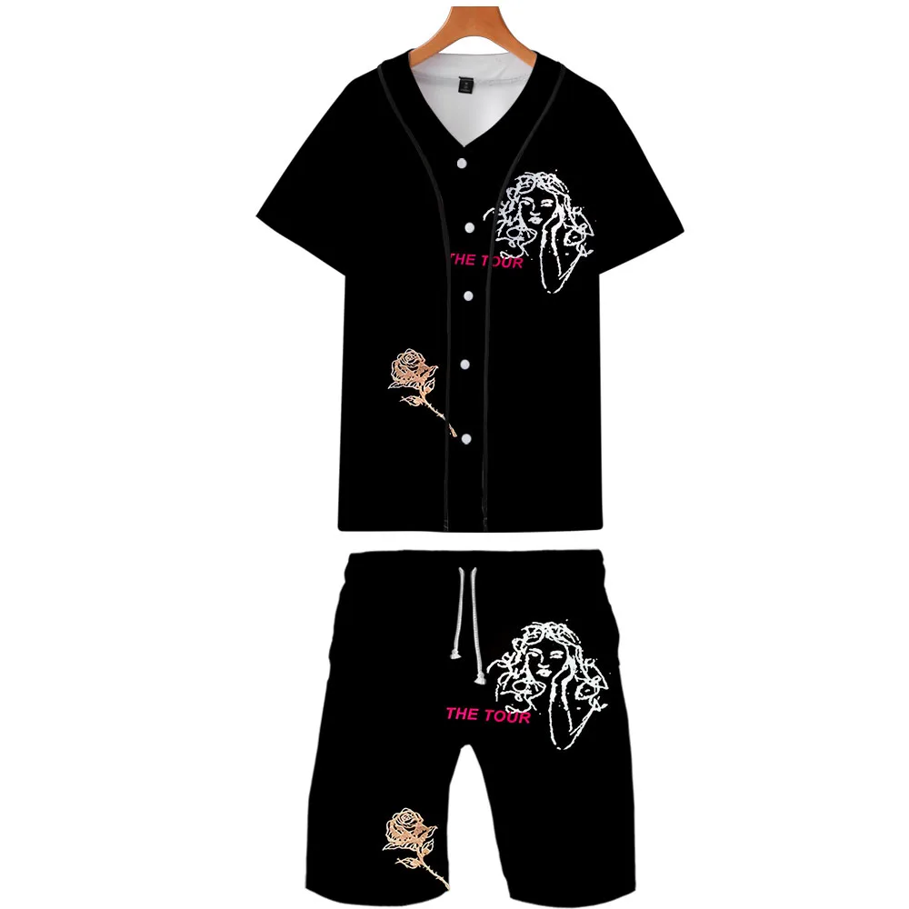 Shawn Mendes 2 Piece Set Shirt Casual 2019 Summer Short Sleeve Men's Shirts + Shorts 3d Printed Mens Clothing Fashion Outfit Shawn Mendes 2 Piece Set Shirt Casual 2019 Summer Short Sleeve Men's Shirts + Shorts 3d Printed Mens Clothing Fashion Outfit