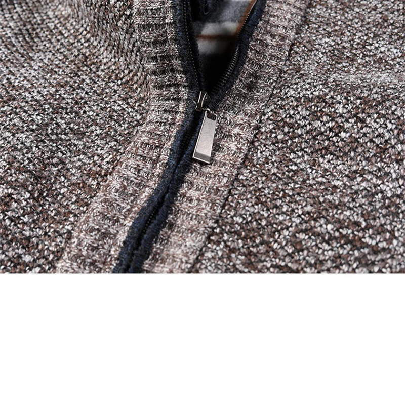 Men Sweaters Cashmere Wool Zipper Cardigan Coat Autumn Winter Casual Knitwear knitted cardigan knitted sweater coat sweater coats
