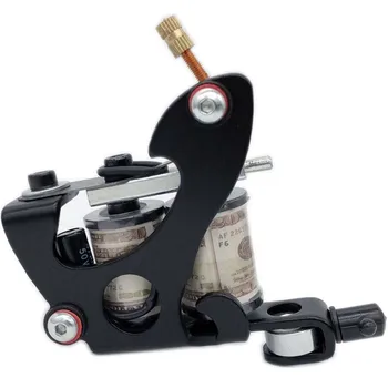 

New Coils Tattoo Machine 10 Wraps For Tattoo Liner And Shader Black/Sliver Iron Wire Cutting Tattoo Machine Tattoo Supplies