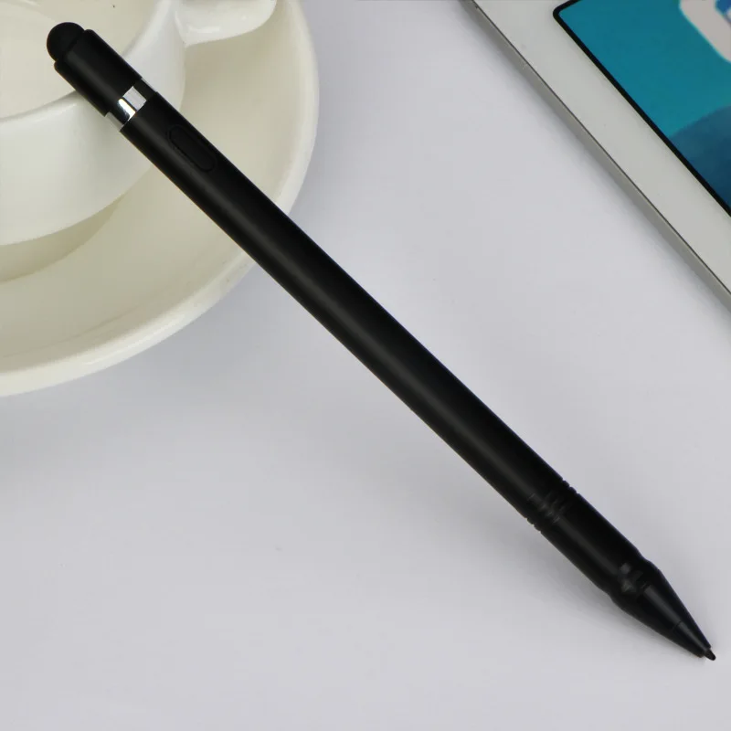 

K826 Carbon Fiber Head Stylus Active Capacitive Pen Mobile Phone Tablet High Compatible Painted Stylus Wholesale