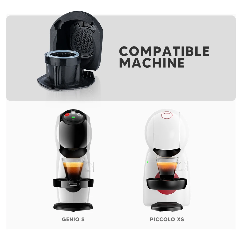 com cápsulas Nespresso originais, flautim e mini-me