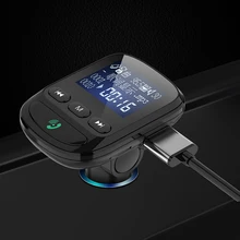 Автомобильное зарядное устройство плеер Bluetooth fm-передатчик Радио MP3 USB беспроводной комплект громкой связи новое поступление