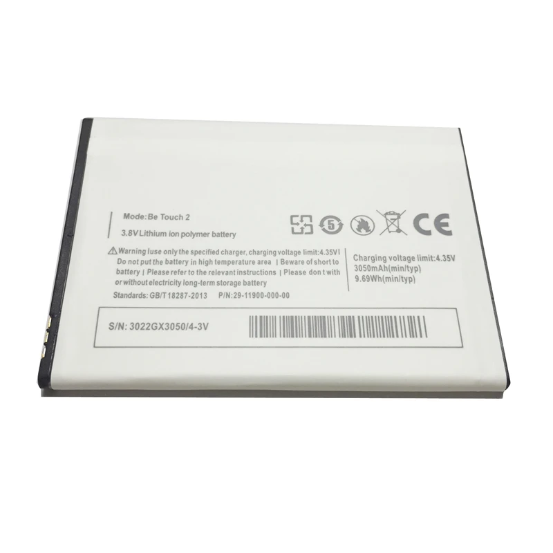 Для Ulefone Be Touch 2 3 перезаряжаемый мобильный телефон аккумулятор 3050 мАч для Ulefone Be Touch 2 3