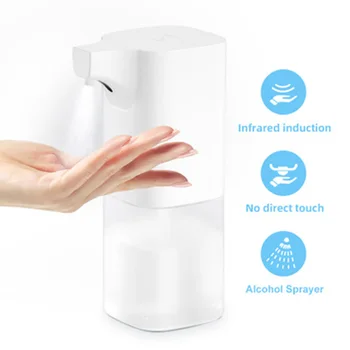 

350ML Automatic ABS Soap Dispenser Spray with Sensor Touchless for Kitchen Bathroom Washroom Liquid Soap