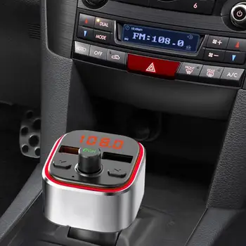 

Bluetooth FM Transmitter Wireless In Car Kit Radio MP3 Player USB Charger Handsfree