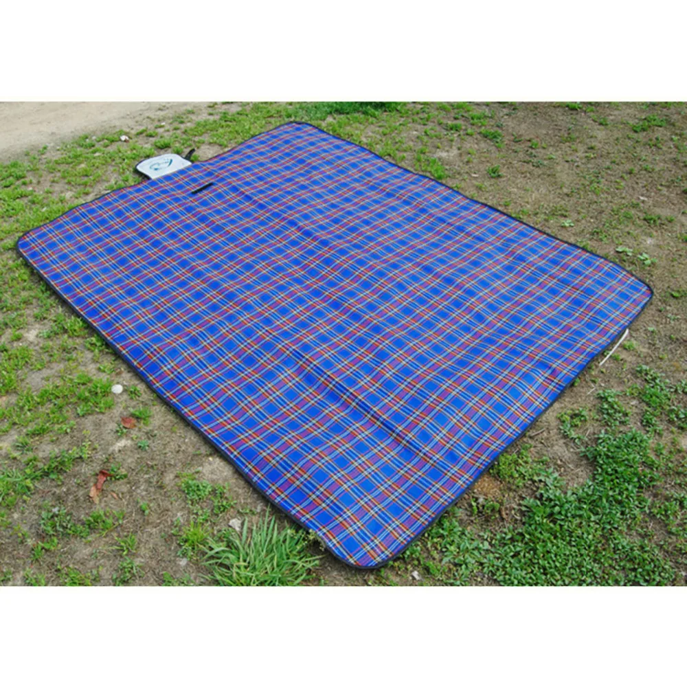 Складной походный коврик для пляжного пикника многопользовательский водонепроницаемый спальный походный коврик влагостойкий плед-одеяло