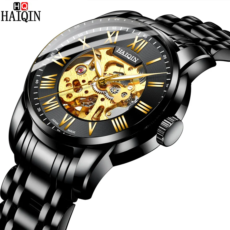 

2019 New HAIQIN Men's Watches Top Brand Luxury Watch Men Automatic/Mechanical/Fashion/Waterproof/Sports/Watch Men Montre Homme