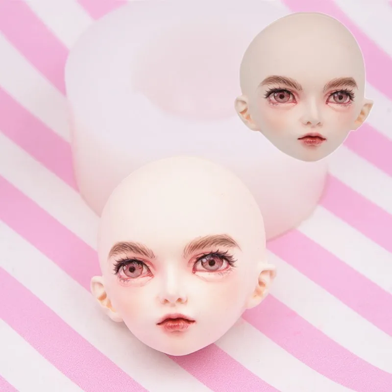 Силиконовая модель лица Q version bjd детская мягкая глина для светильник SD ручной