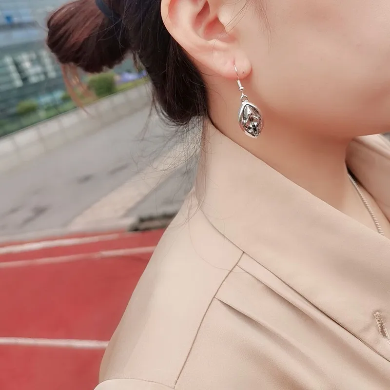 Original Female Genital Earrings Retro Cute Source Of Life Amulet Earrings Jewelry 6