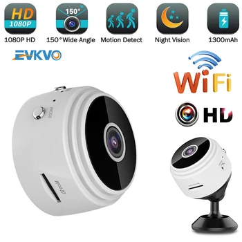 

1080P HD IP Mini Camera Wireless Wifi Security Remote Control Surveillance Night Vision Mobile Detection CCTV Camera V380 APP