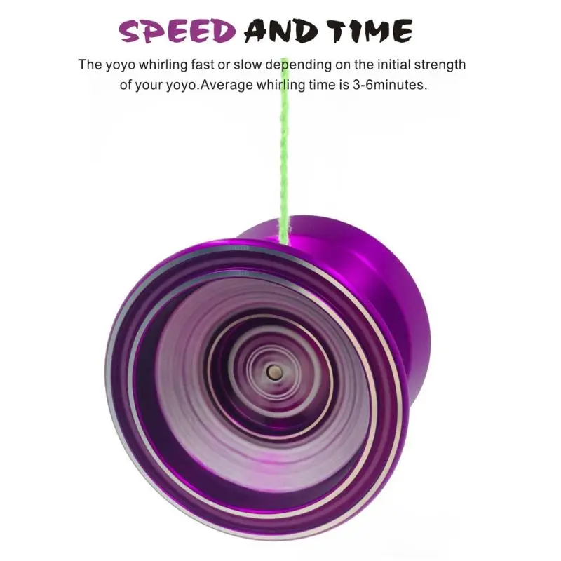 Bebo yoyo L1 Профессиональный Йо-Йо набор металлический йо-йо+ перчатка+ 3 струны детские игрушки подарок