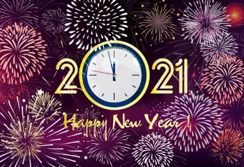 

New Year Fireworks Theme photography backdrops Celebrate New Year Banner Photographic backgrounds cloth Photo studio photobooth