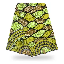 Miss. L последние Анкара воск Высокое качество Африканский воск в хлопок 6 ярдов/шт для праздника SP19S121116