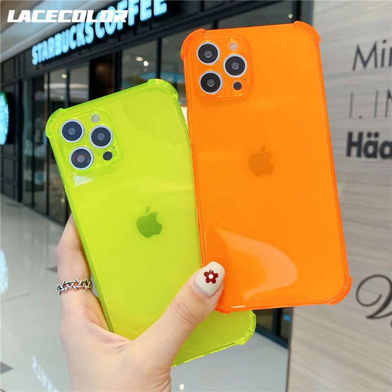 Iphone 12 Pro Max Neon Cases Iphone X Case Florescent Tpu Candy