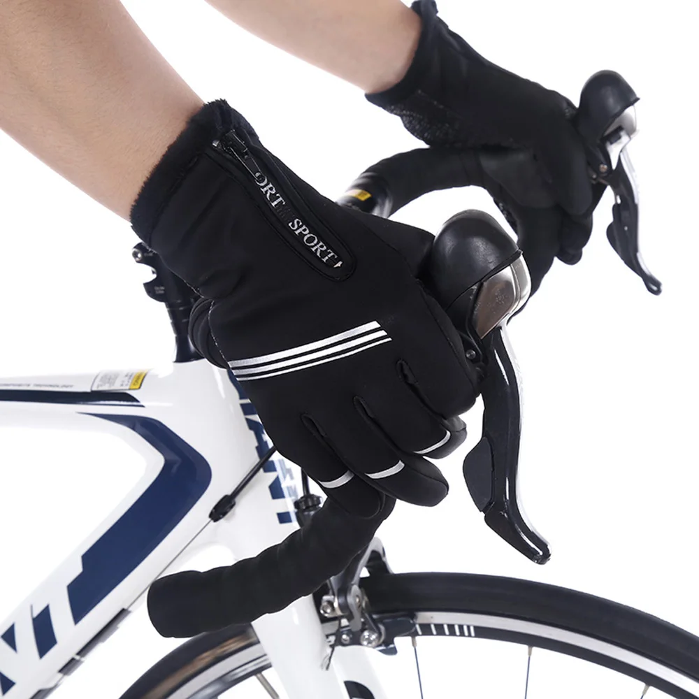 

Cycling Gloves Touchscreen Windproof Waterproof Full Finger Sports Gloves Cycling Driving Hiking Motorcycling Gloves Bicycle