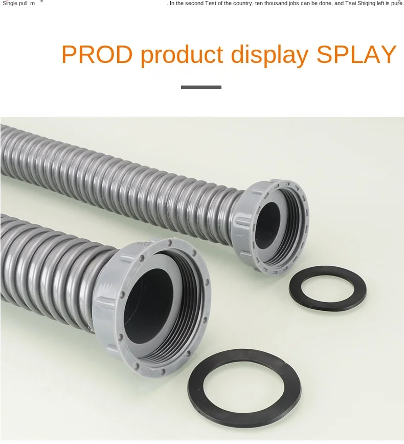 Talea – Tuyau De Vidange Flexible À Double Évier, Tuyau De Vidange D