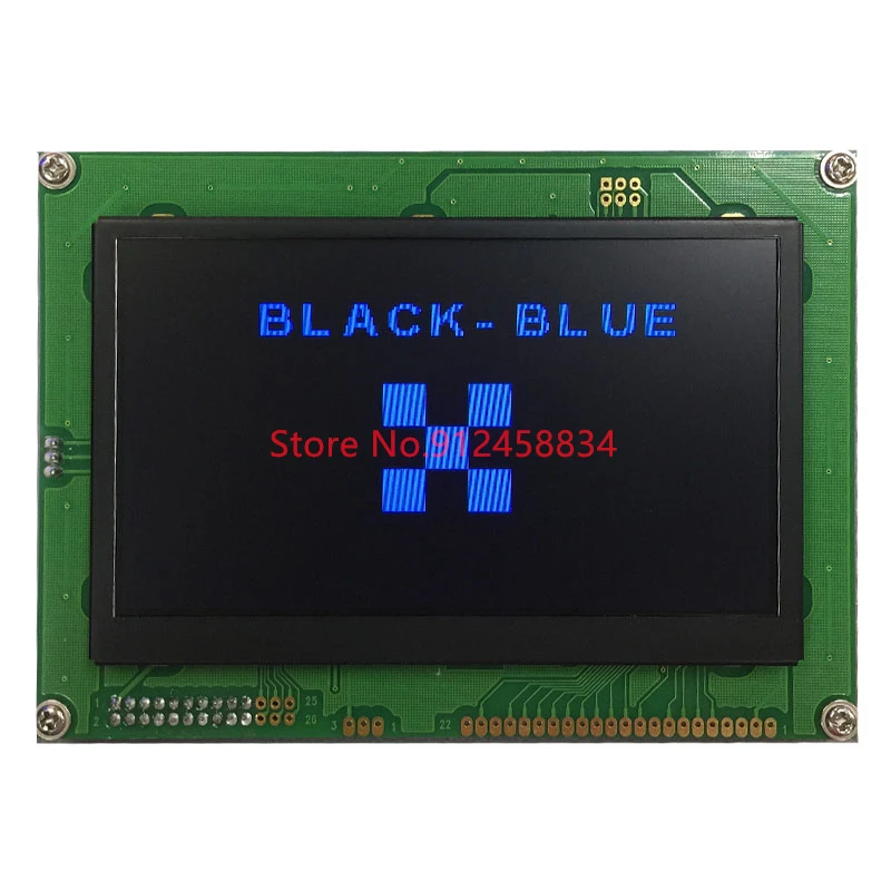 240128 tft t6963c display lcd módulo preto