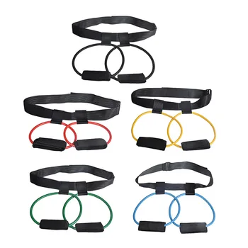 

Fitness Booty Belt Resistance Bands for Butt Legs Muscle Training Belt Elastic Bands Pedal Exerciser Workout
