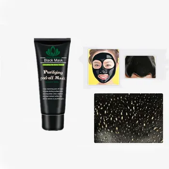 

New 2020 Whitening masks bamboo charcoal black masks tearing clean T area film deep cleansing acne defects facial wrinkles 60g