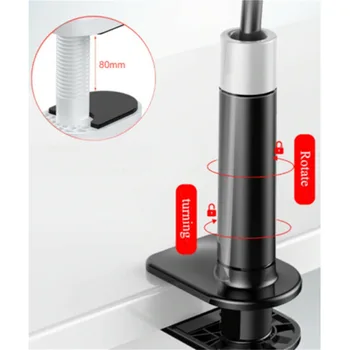 

12 Inches HD Projection Bracket Lazy Bracket Adjustable Extension Clamp For Mobile Phone