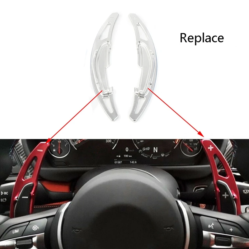 Весло рулевого колеса для BMW M2 M3 M4 M5 X5M X6M F87 F85 F86 F80 F82 F83 F10 M6 F12 F13 320 I|Рулевые и ступицы