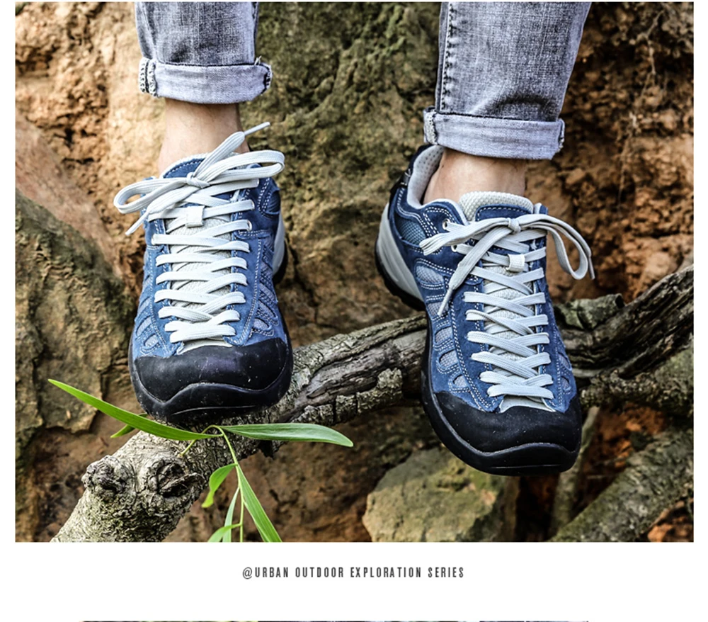 Humtto Мужская зимняя уличная походная Треккинговая обувь кроссовки для мужчин спортивные кожаные альпинистские горные дорожные туфли мужские Senderismo