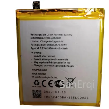 

2450mAh NBL-40A2400 battery for TP-link Neffos Y5s TP804A TP804C Cell Phone Bateries Bateria Battery