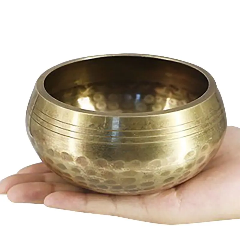 Nepal handmade Buddha Tibet bowl bowl ritual music therapy copper chime copper Tibetan Singing Bowl