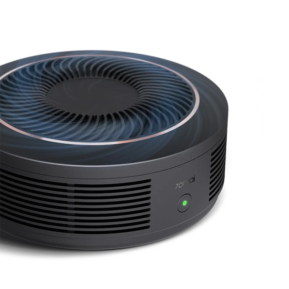 Xiaomi 70MAI автомобильный очиститель воздуха Pro PM2.5 фильтр стерилизатор 52m3/h CADR Кислородный Бар Освежитель автомобильный воздушный фильтр немой очиститель