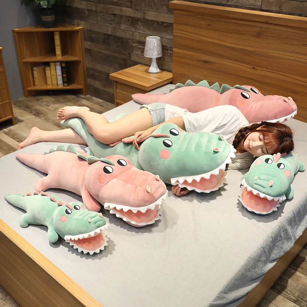 Мягкие животные Аллигатор плюшевые игрушки игрушечные крокодилы Kawaii ceature подушка для рождественские подарки для детей