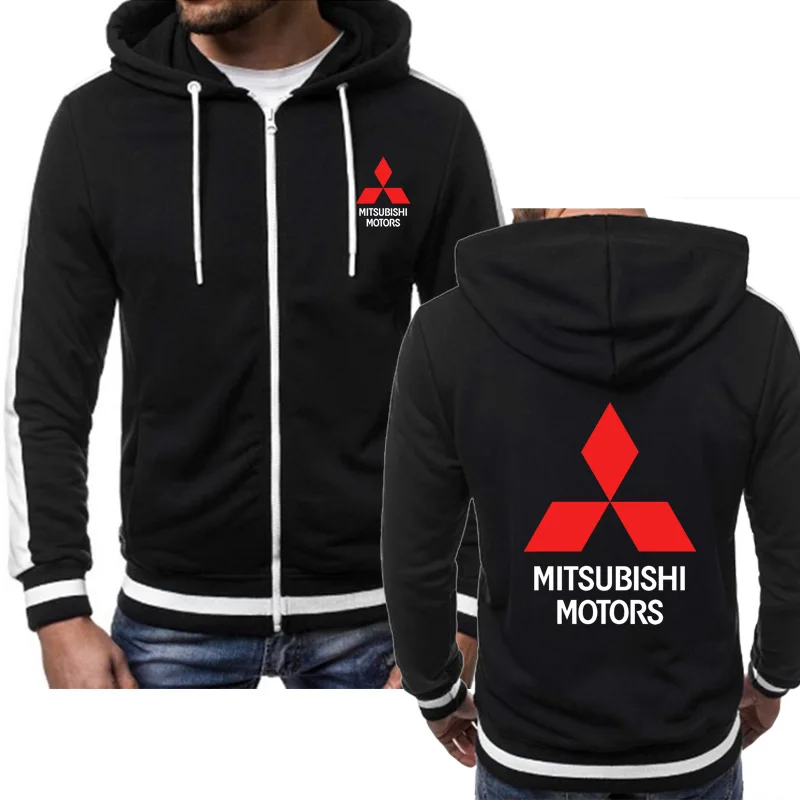 Мужские толстовки Mitsubishi автомобильный брелок с логотипом рисунком модная на