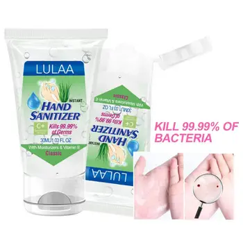 

Hot 30ml/pc Effective Disposable Antibacterial Hands Wash Gel Portable Quick-dry Disinfectant Hands Sanitizers Hand Cream TSLM1