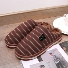 Теплые тапочки из хлопка; зимняя женская обувь для дома и отдыха; домашняя зимняя обувь; мужские вьетнамки; тапочки
