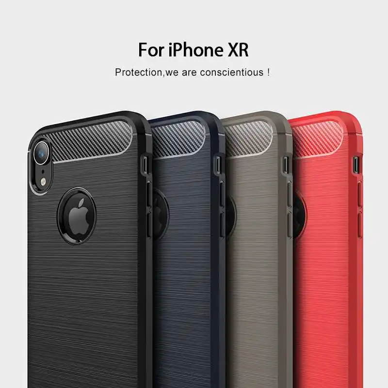 

Mokoemi Shock Proof Soft Silicone sFor iPhone XR Case For iPhone XR Cell Phone Case Cover