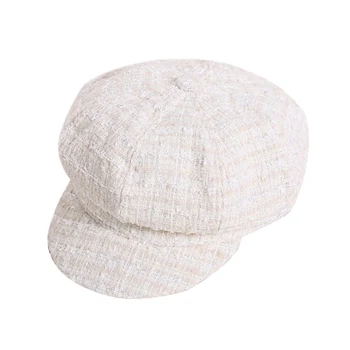 

2-7Y Autumn Children Hat Fashion Classic Retro Style Cotton Comfortable Girl Berets Cap